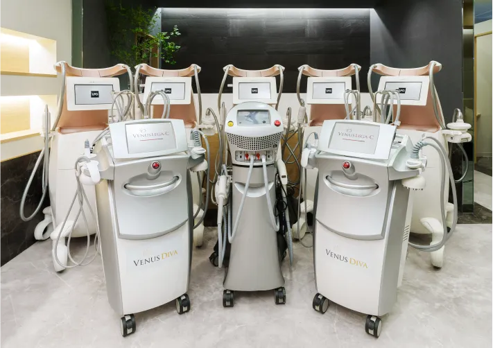 ブルームは医療痩身レベルのマシンしか扱っていない